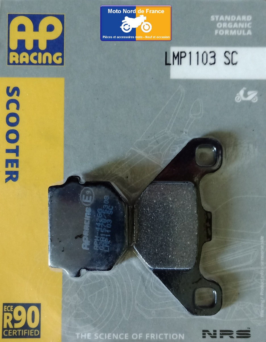 Plaquettes de frein AP Racing type LMP1103SC scooter