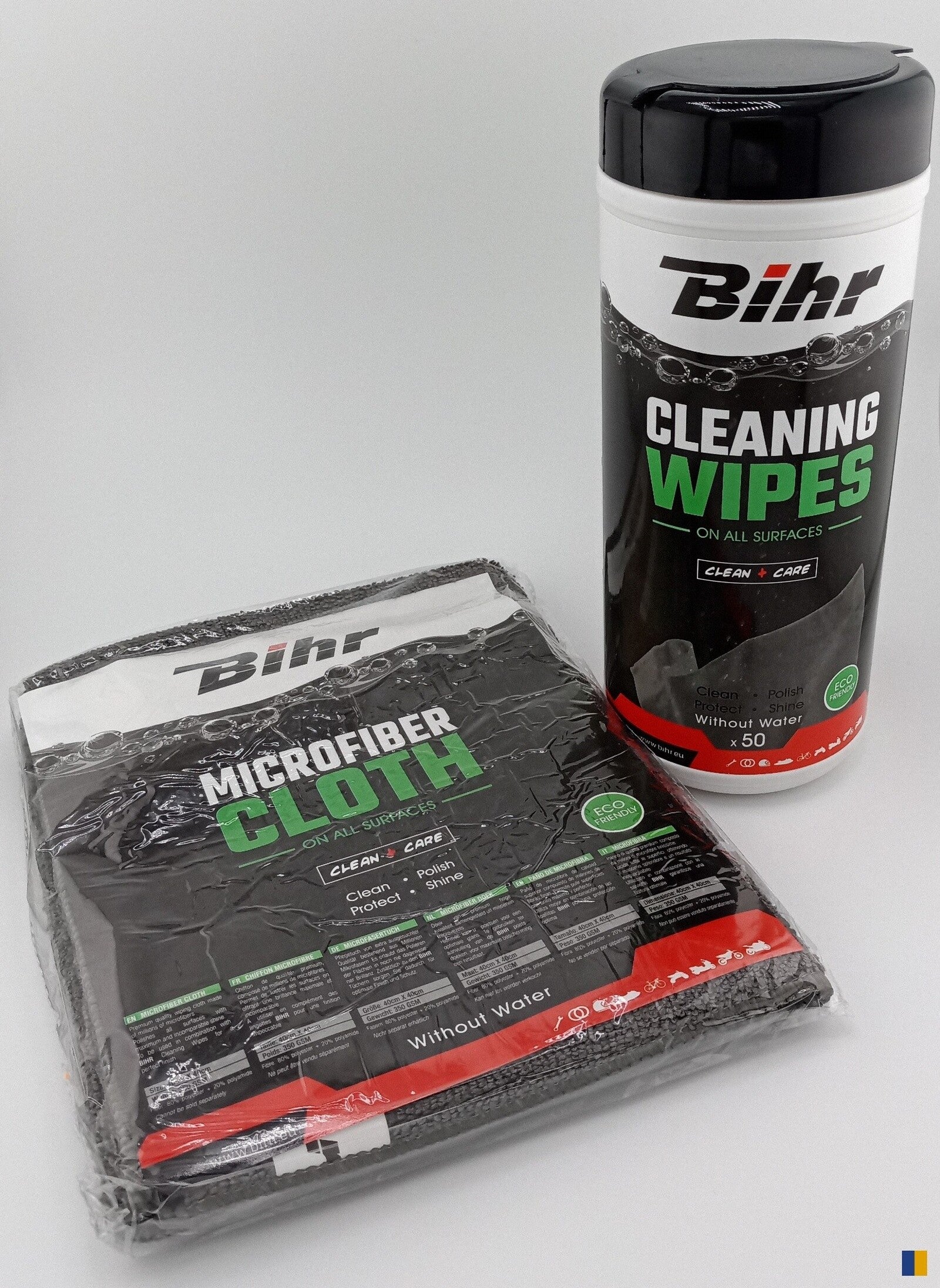 Pack 50 lingettes + 1 microfibre