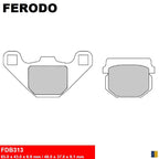 Plaquettes de frein Ferodo semi-métal type FDB313EF