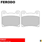 Plaquettes de frein Ferodo semi-métal type FDB337EF