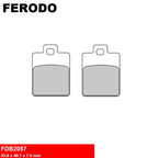 Plaquettes de frein Ferodo semi-métal type FDB2057EF