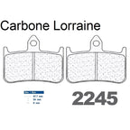 Plaquettes Carbone Lorraine de frein avant - Honda NS 125 / 250 1989