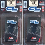 2 jeux de plaquettes Carbone Lorraine type 2246 C60