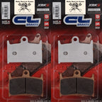 Plaquettes Carbone Lorraine de frein avant - Triumph 600 TT 2000-2003