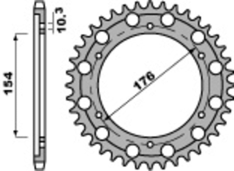 Couronne acier PBR type 4562