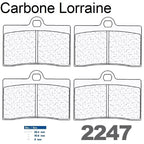 Plaquettes racing Carbone Lorraine de frein avant - Ducati 916 SP / Strada / Senna 1994-1997