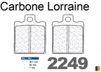 Plaquettes Carbone Lorraine de frein arrière - Benelli 900 Tornado 3 2000-2006