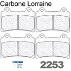 Plaquettes Carbone Lorraine de frein avant - Yamaha XVZ 1300 A Royal Star 1996-2001