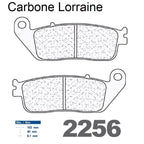 Plaquettes de frein Carbone Lorraine type 2256 XBK5