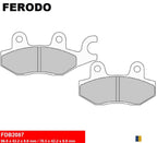 Plaquettes de frein Ferodo semi-métal type FDB2087EF
