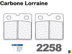 Plaquettes de frein Carbone Lorraine type 2258 A3+