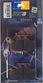 Plaquettes Carbone Lorraine de frein arrière - Yamaha DT 125 RE 2005-2007