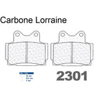 Plaquettes de frein Carbone Lorraine type 2301 RX3