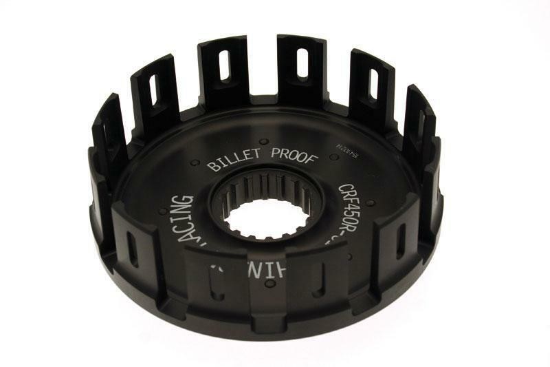 Cloche d'Embrayage HINSON aluminium avec amortisseur de couple et pignon de kick - ref H489