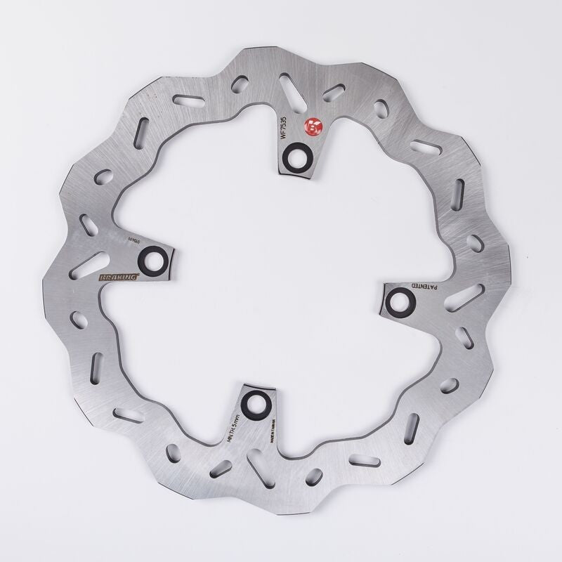 Disque de frein arrière fixe BRAKING pétale - ref WF7535