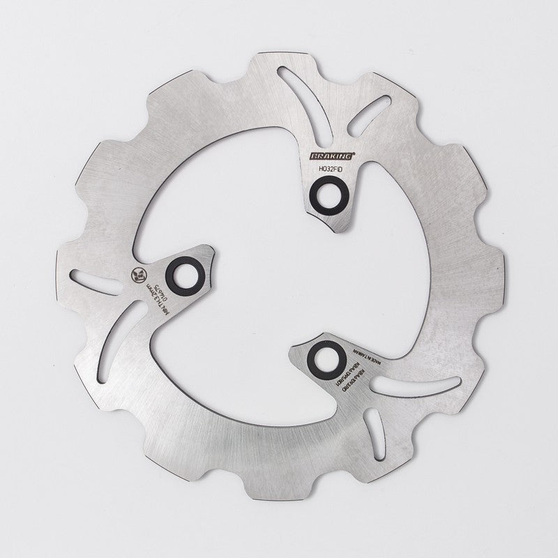 Disque de frein BRAKING pétale fixe - ref HO32FID