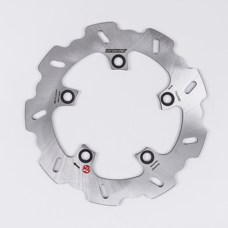 Disque de frein BRAKING pétale fixe - ref YA34RID