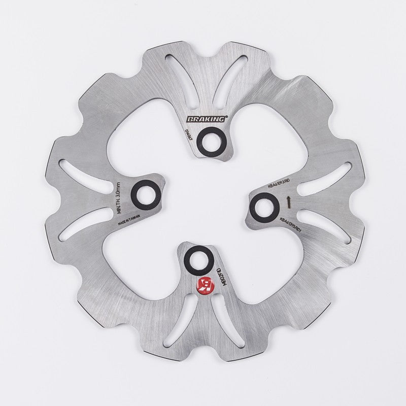 Disque de frein BRAKING pétale fixe - ref MB02FID