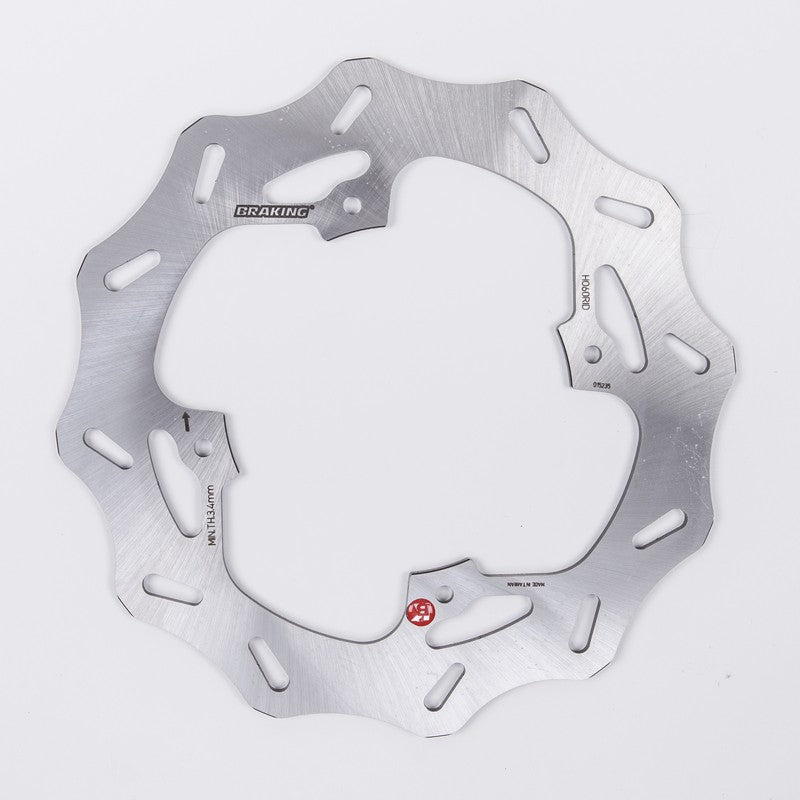 Disque de frein BRAKING pétale fixe - ref HO60RID