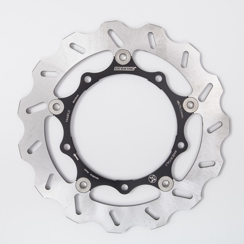 Disque de frein BRAKING pétale flottant - ref YA46FLD