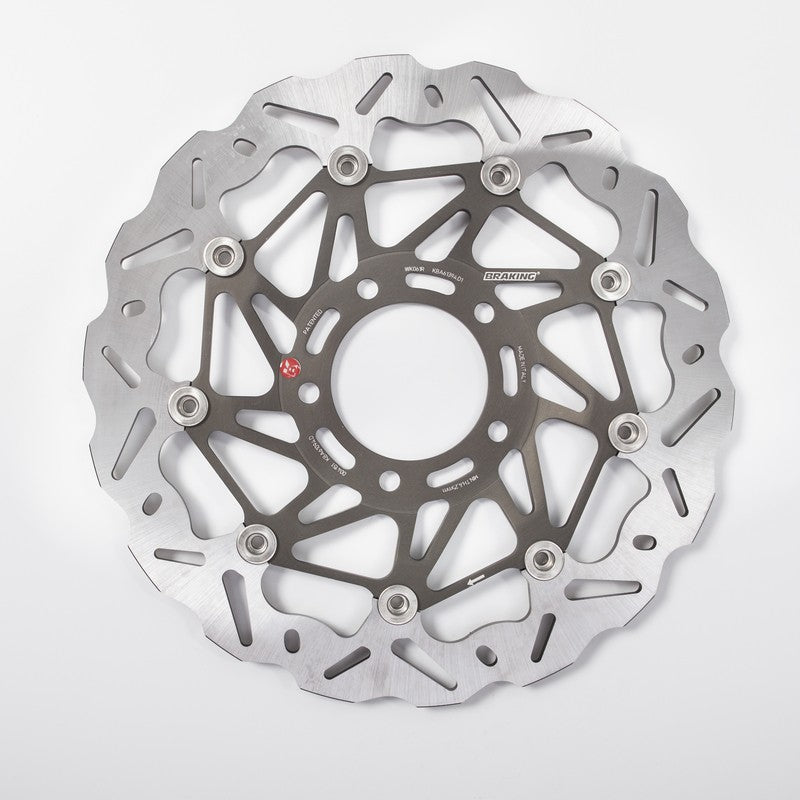 Disque de frein BRAKING SK2 pétale flottant - ref WK061L