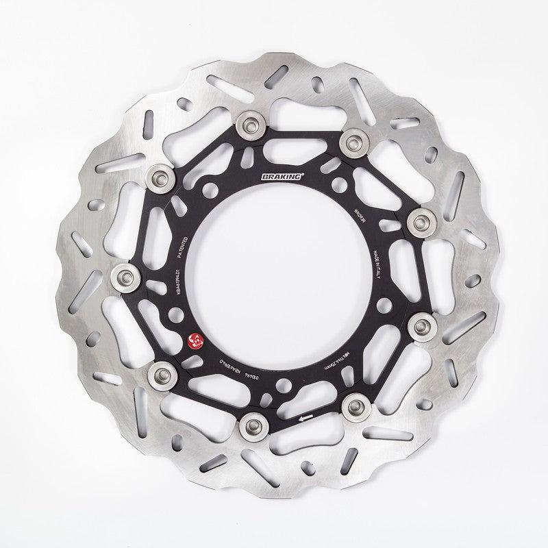Disque de frein BRAKING SK2 pétale flottant - ref WK093R