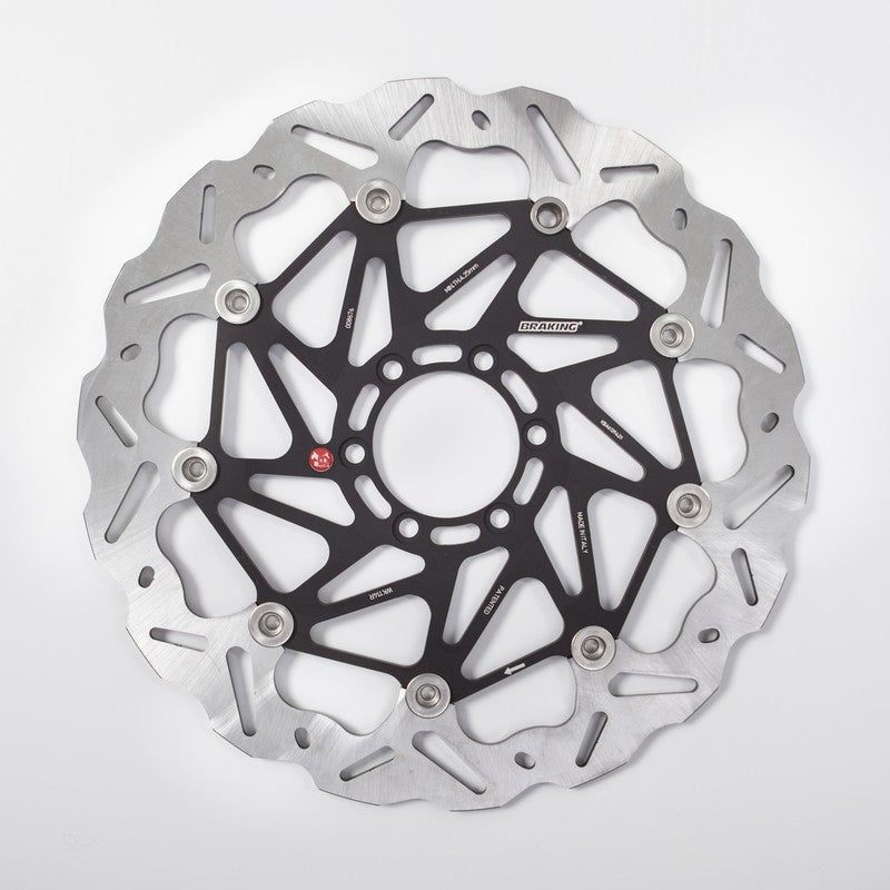 Disque de frein BRAKING SK2 pétale flottant - ref WK114R