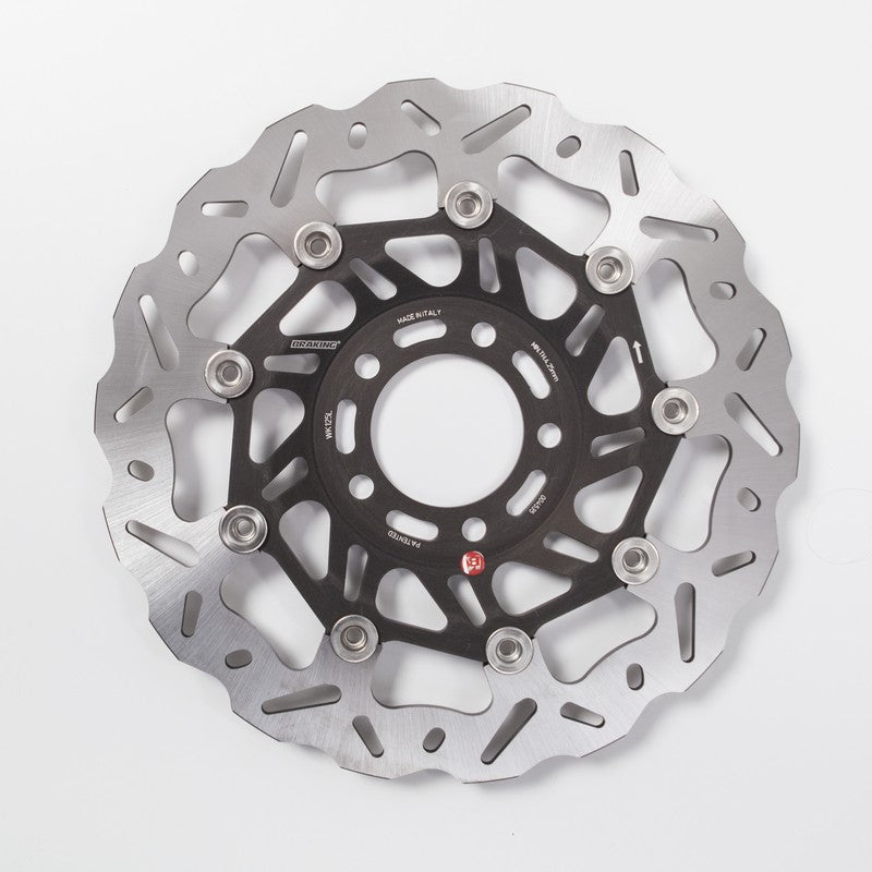 Disque de frein BRAKING SK2 pétale flottant - ref WK125L