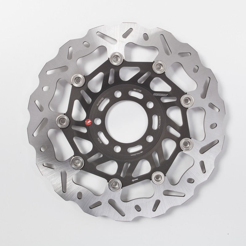 Disque de frein BRAKING SK2 pétale flottant - ref WK125R