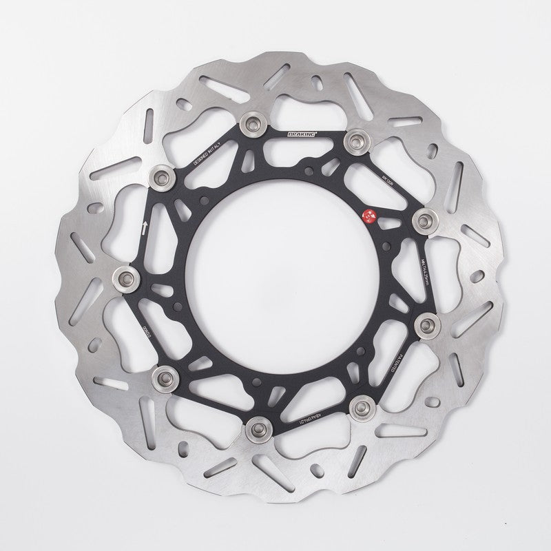 Disque de frein BRAKING SK2 pétale flottant - ref WK130R