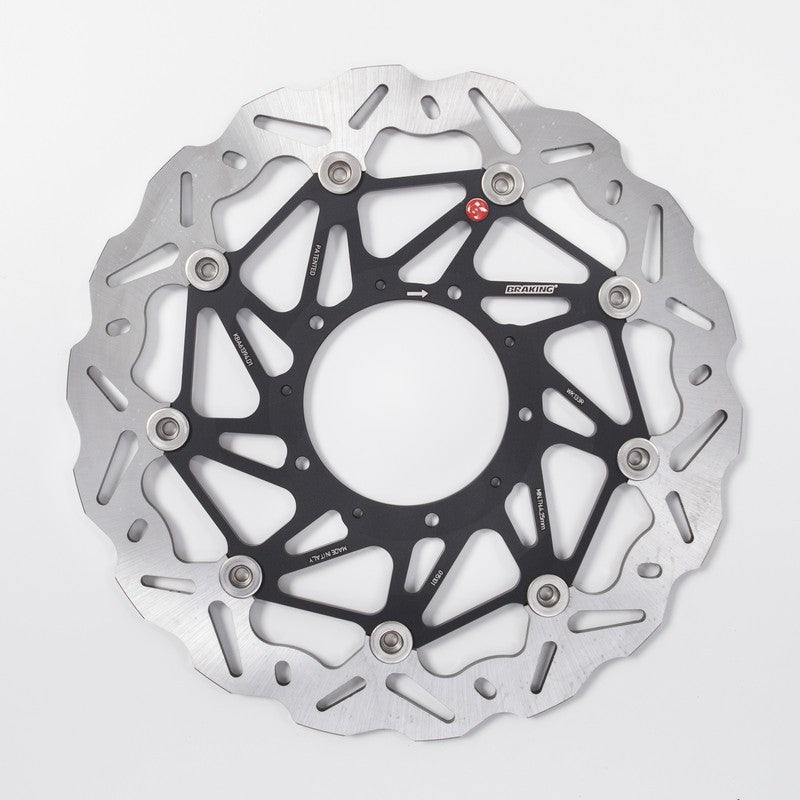 Disque de frein BRAKING SK2 pétale flottant - ref WK133R