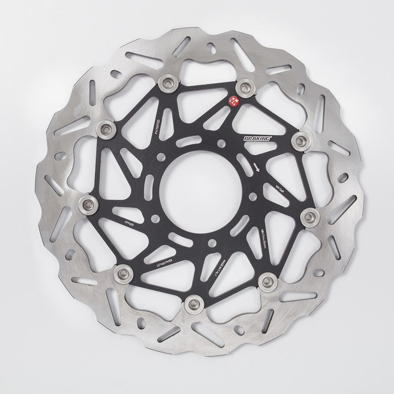 Disque de frein BRAKING SK2 pétale flottant - ref WK136R