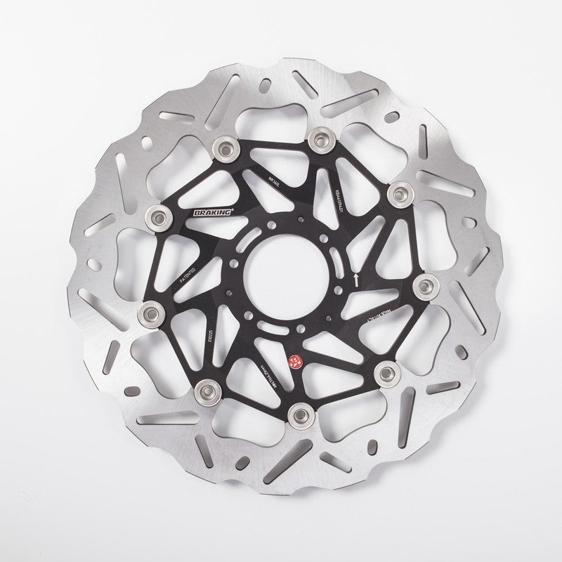 Disque de frein BRAKING SK2 pétale flottant - ref WK140L