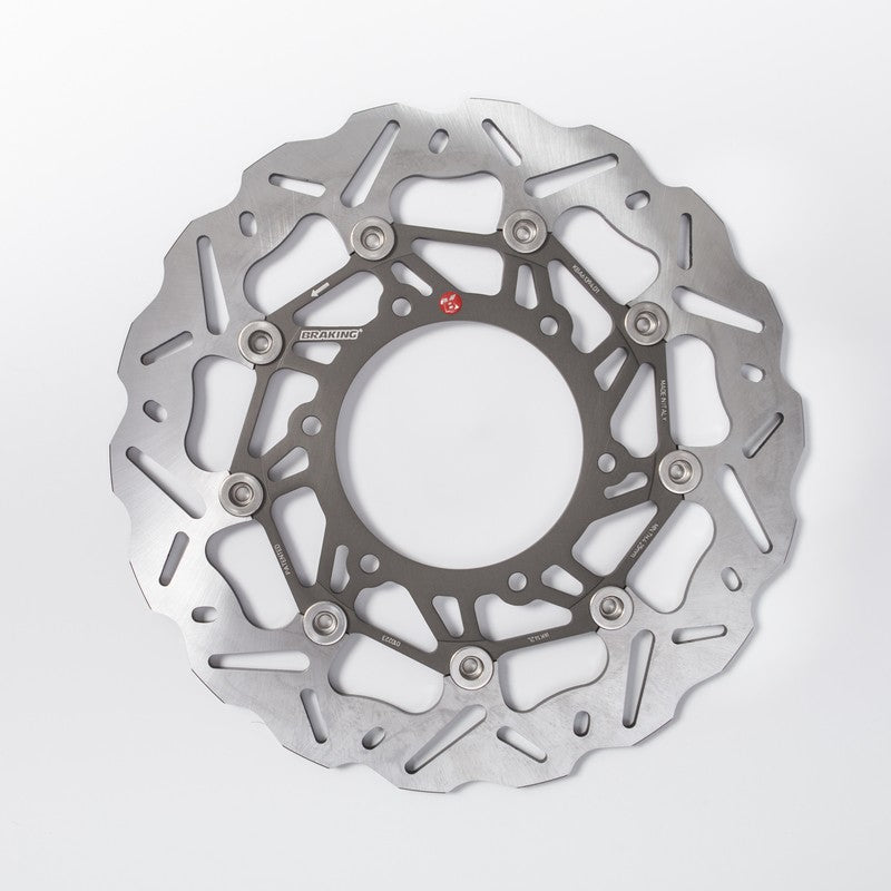Disque de frein BRAKING SK2 pétale flottant - ref WK142L