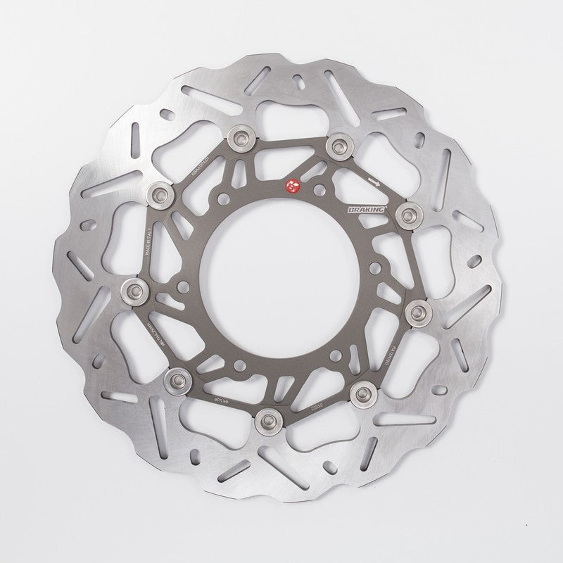 Disque de frein BRAKING SK2 pétale flottant - ref WK142R
