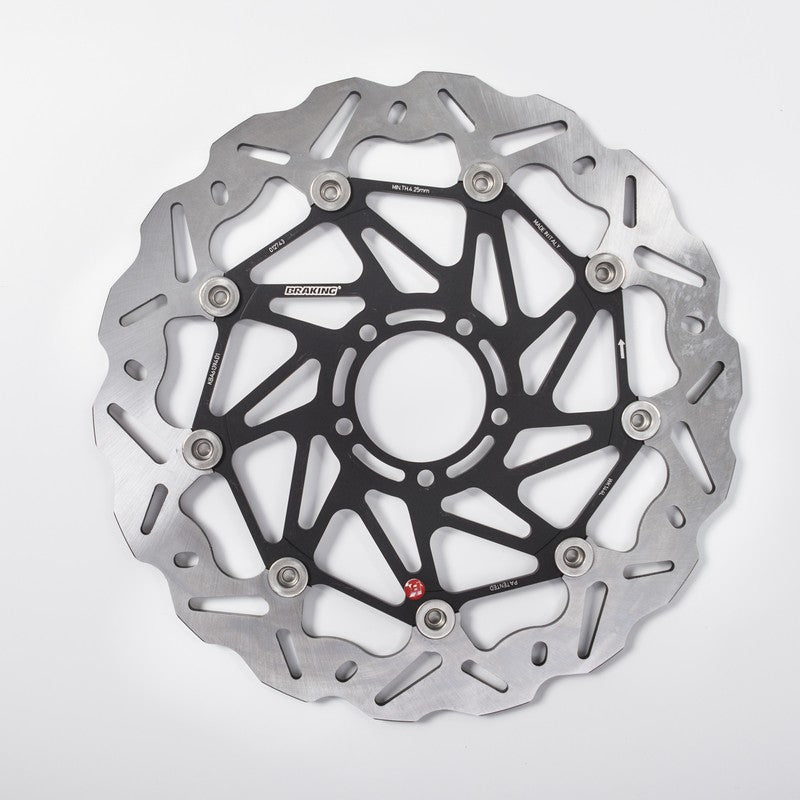 Disque de frein BRAKING SK2 pétale flottant - ref WK144L