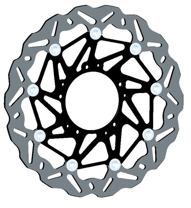 Disque de frein BRAKING SK2 pétale flottant - ref WK154L