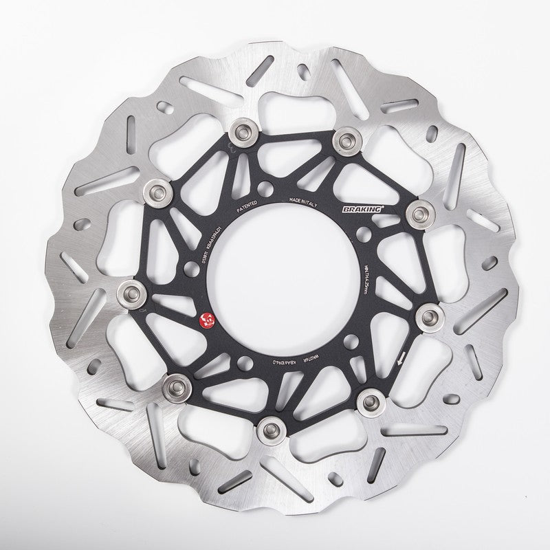 Disque de frein BRAKING SK2 pétale flottant - ref WK076R
