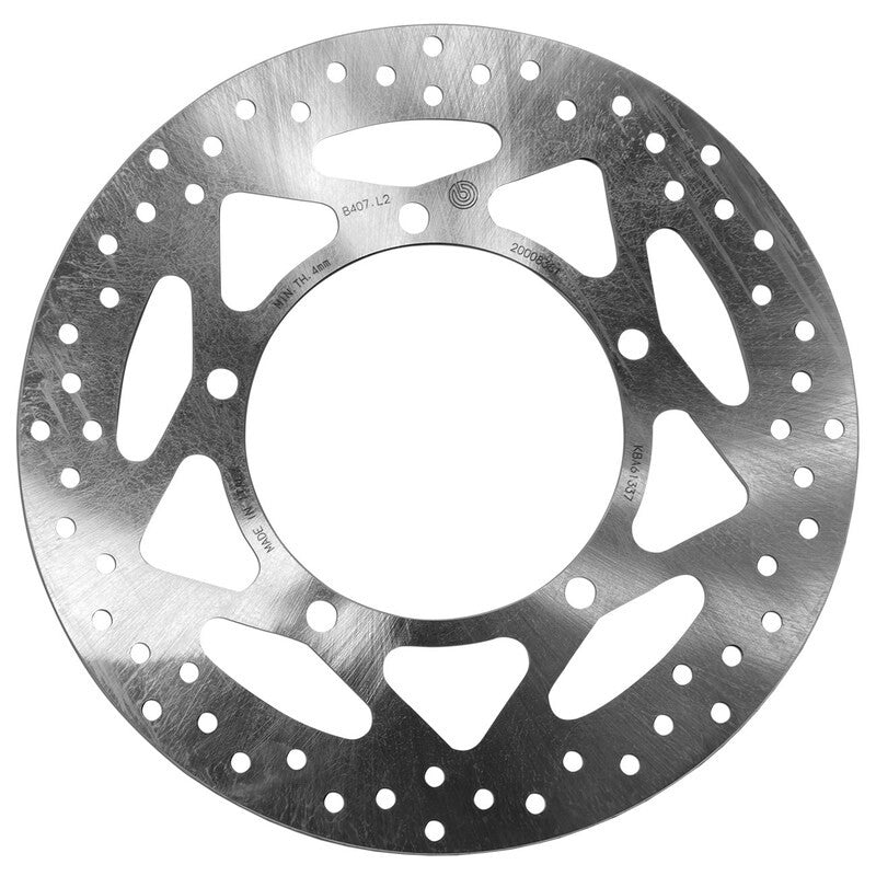 Disque de frein BREMBO Serie Oro rond fixe - ref 68B407L2