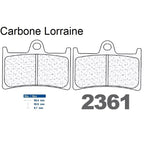 Plaquettes de frein Carbone Lorraine type 2361 XBK5