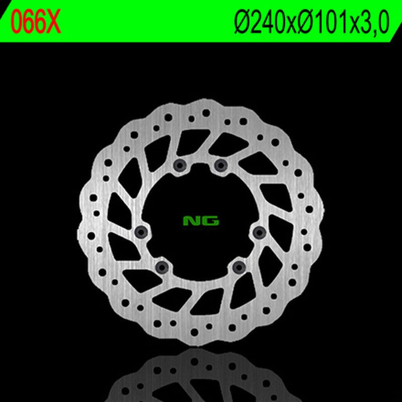Disque de frein NG BRAKES pétale fixe - ref 066X