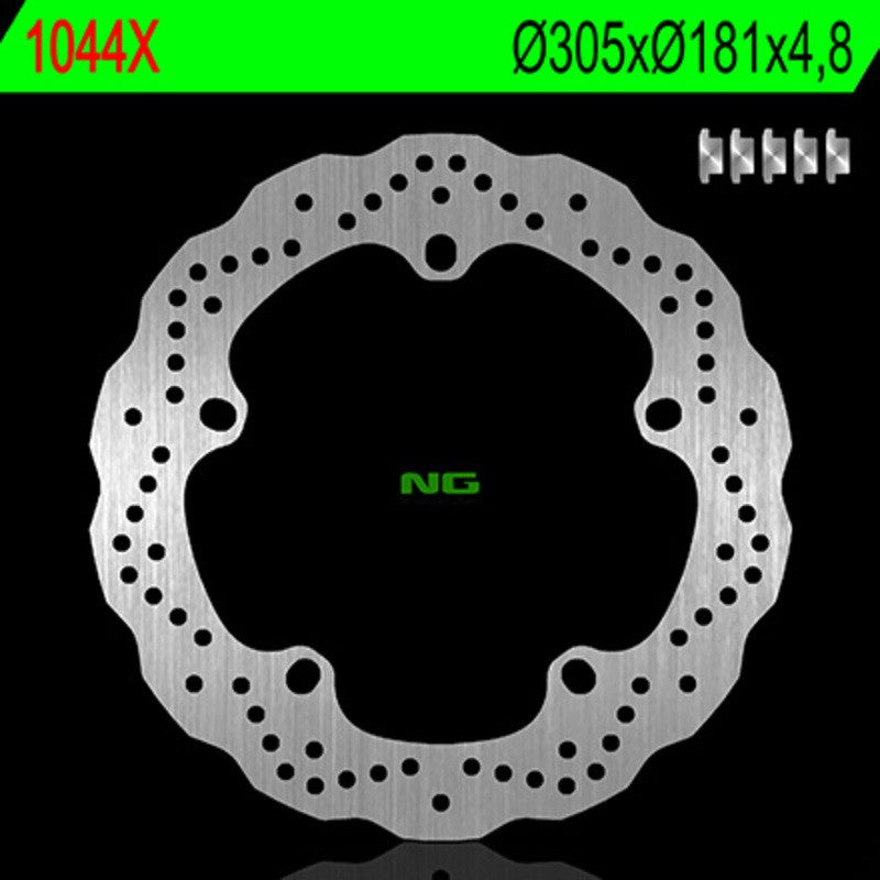 Disque de frein NG BRAKES pétale fixe - ref 1044X