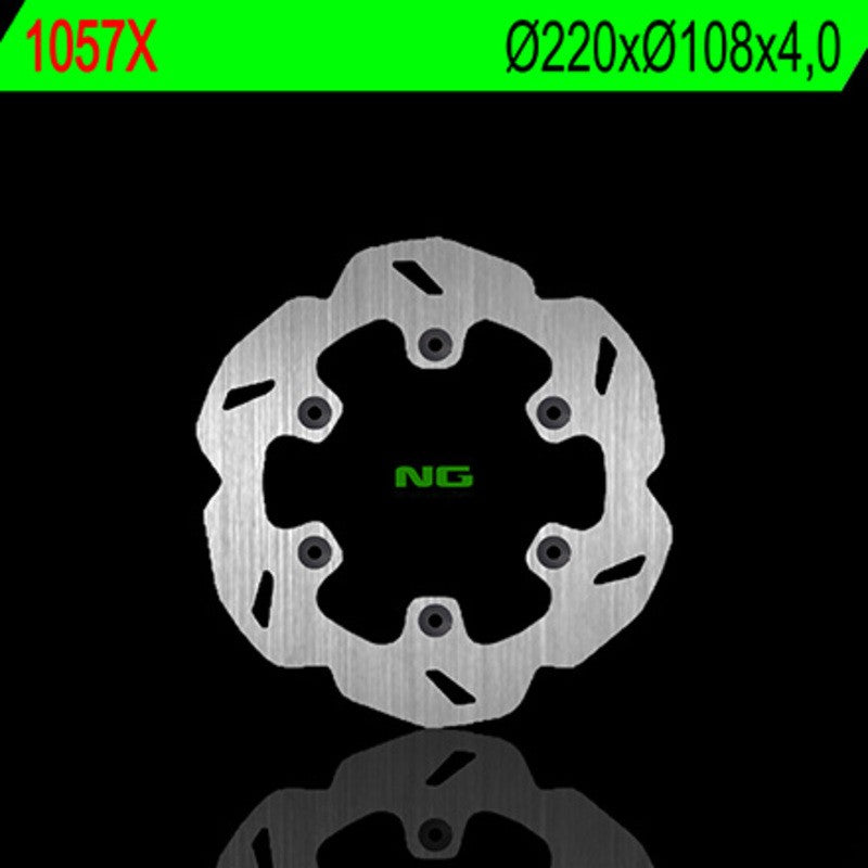 Disque de frein NG BRAKES pétale fixe - ref 1057X