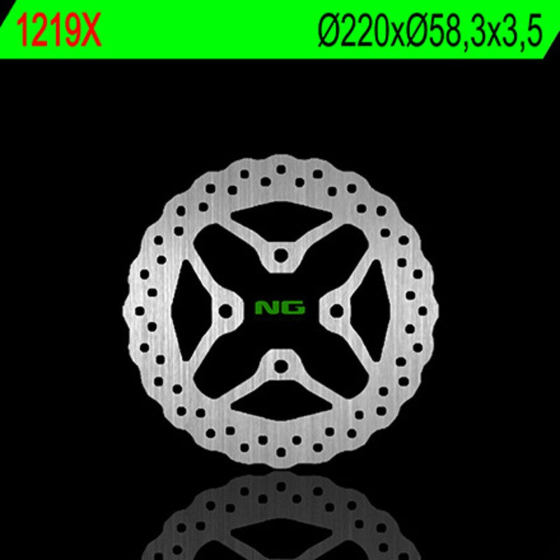Disque de frein NG BRAKES pétale fixe - ref 1219X