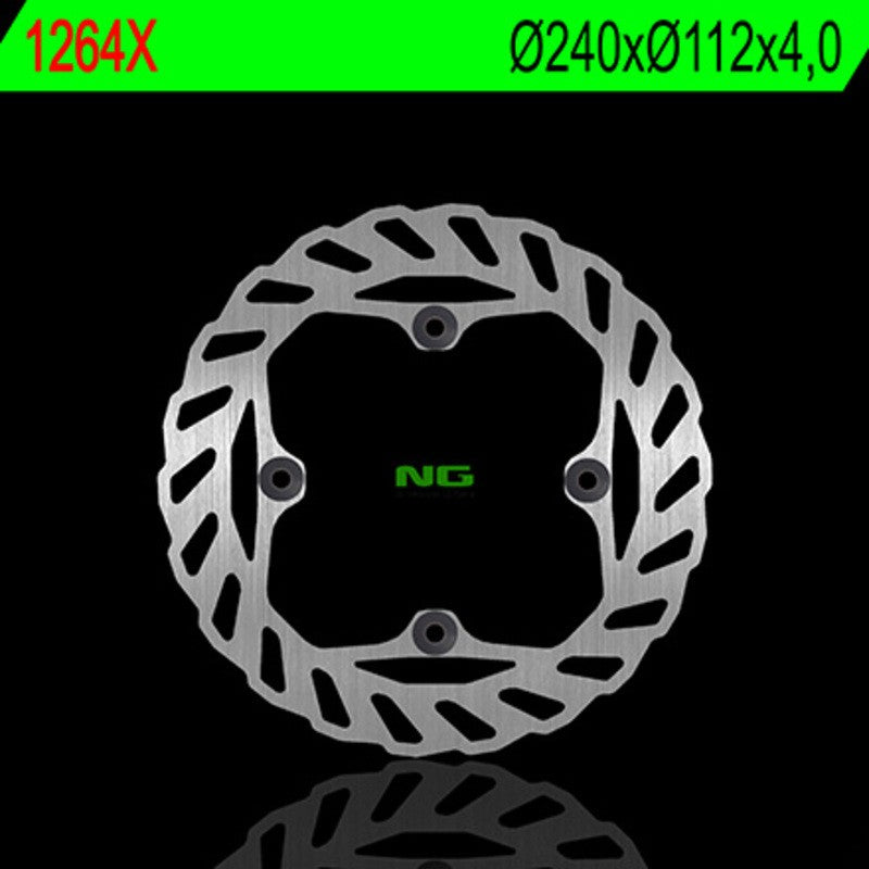 Disque de frein NG BRAKES pétale fixe - ref 1264X