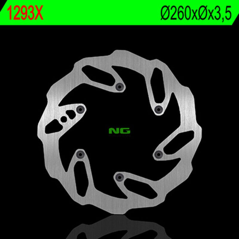 Disque de frein NG BRAKES pétale fixe - ref 1293X
