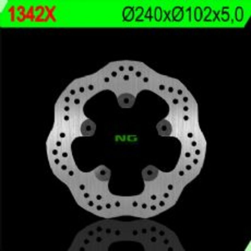 Disque de frein NG BRAKES pétale fixe - ref 1342X
