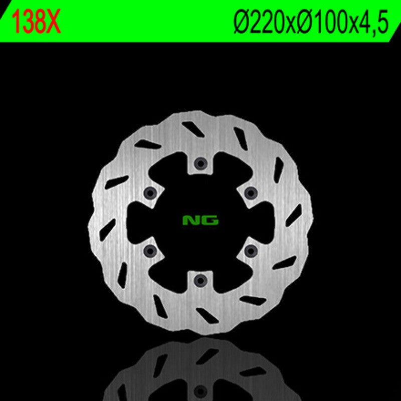 Disque de frein NG BRAKES pétale fixe - ref 138X