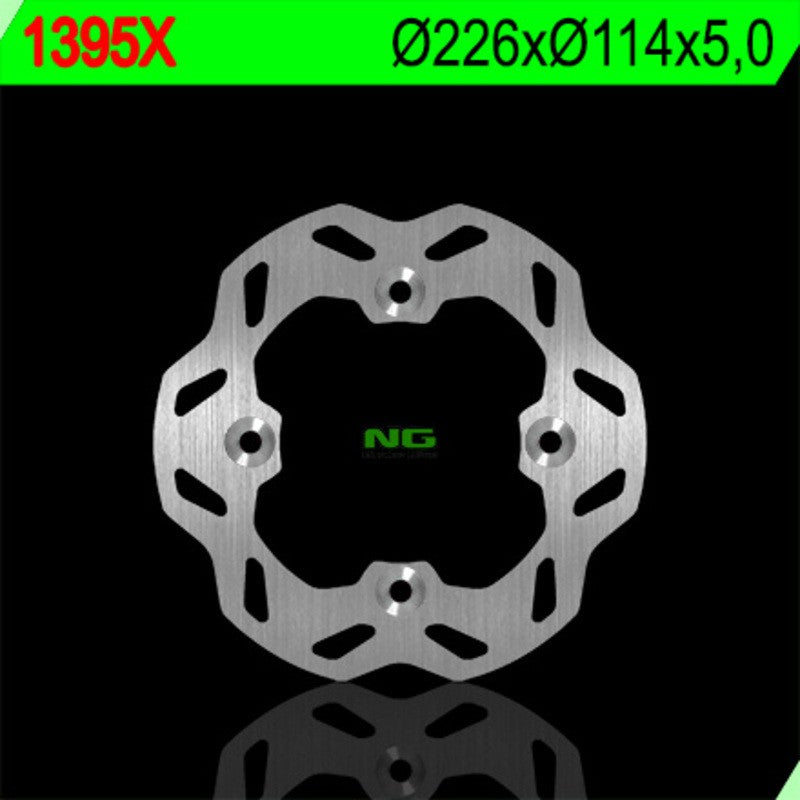Disque de frein NG BRAKES pétale fixe - ref 1395X