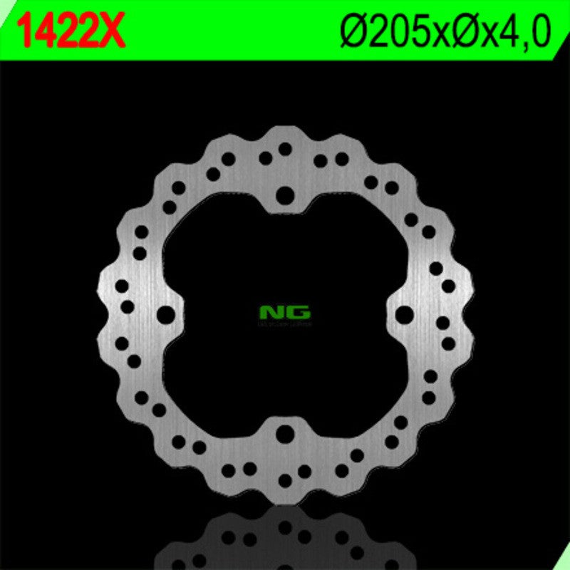 Disque de frein NG BRAKES pétale fixe - ref 1422X